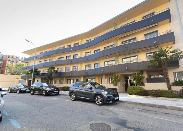 2 Con Piscina, Garaje A 150 Mt Playa Silgar 아파트 산신소