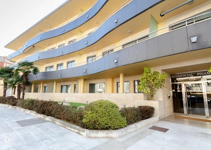 2 Con Piscina, Garaje A 150 Mt Playa Silgar 아파트 산신소