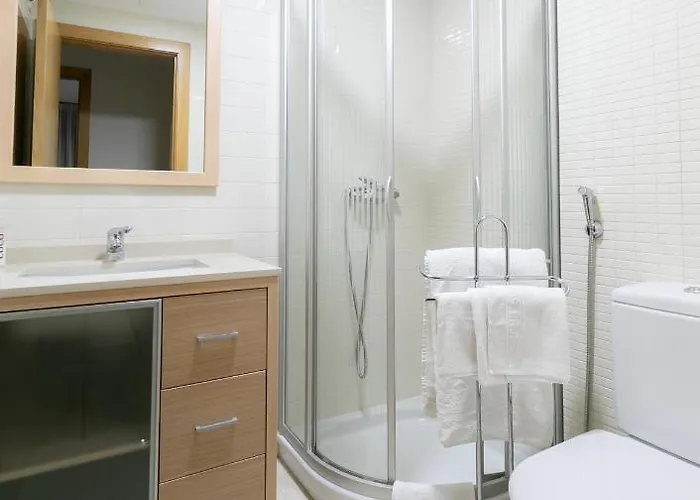 2 Con Piscina, Garaje A 150 Mt Playa Silgar 아파트 산신소