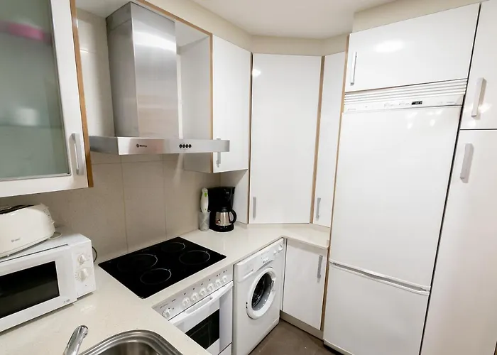 2 Con Piscina, Garaje A 150 Mt Playa Silgar 아파트